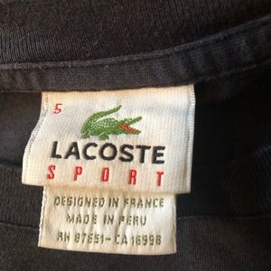 Lacoste Shirts - Lacoste 5 M designer long sleeve shirt Lacoste Shirts - Lacoste 5 M designer long sleeve shirt